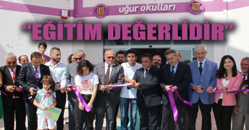 Düzce Uğur Fen ve Anadolu Lisesi açıldı