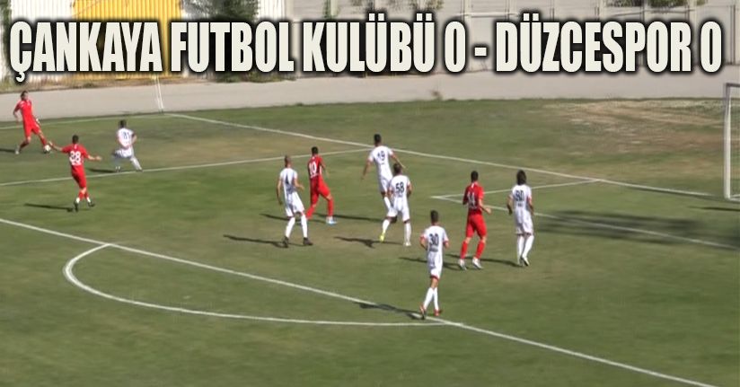Düzcespor Deplasmandan 1 Puanla Döndü