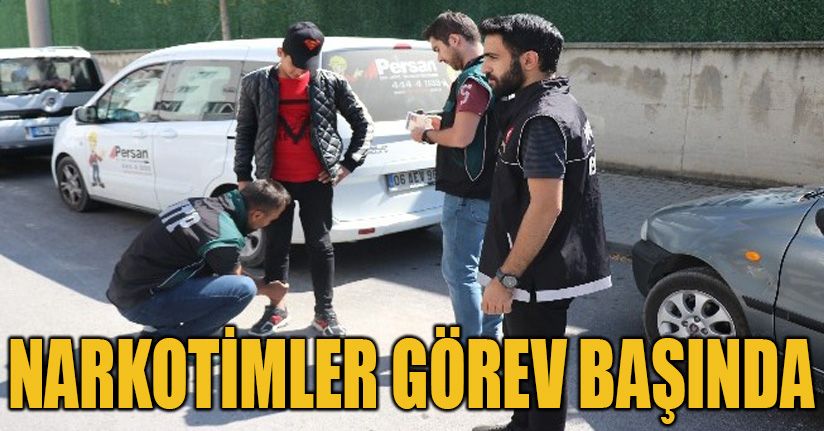 Eğitim yılının ilk günü okul çevrelerinde uyuşturucu uygulaması