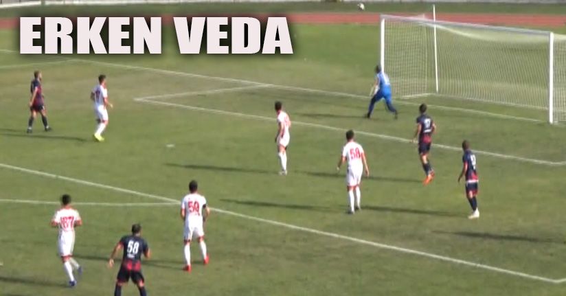 Düzcespor Kupaya Veda Etti