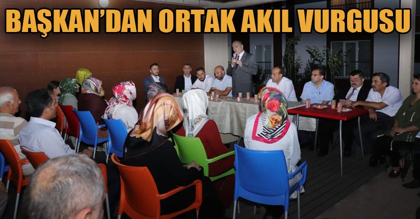 Başkan Özlü Camikebir Mahallesinde