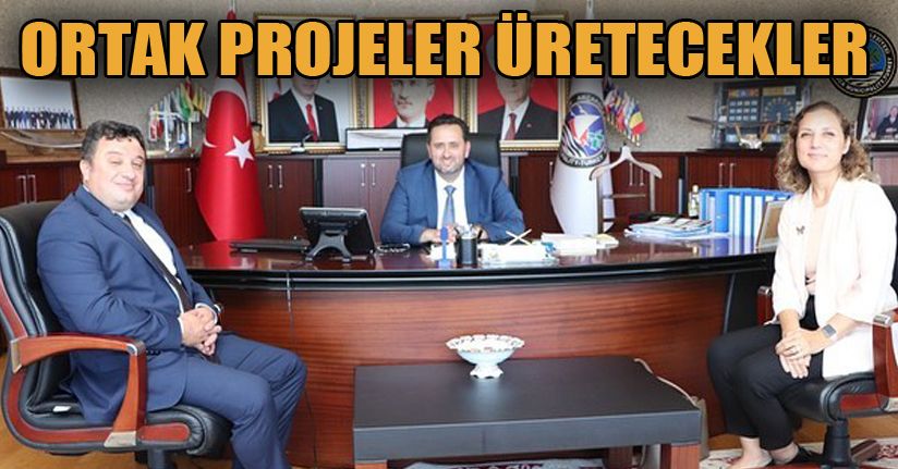 Rektör Çakar'dan OkanYanmaz'a Ziyaret