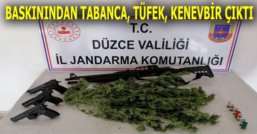 Jandarmadan uyuşturucu baskını