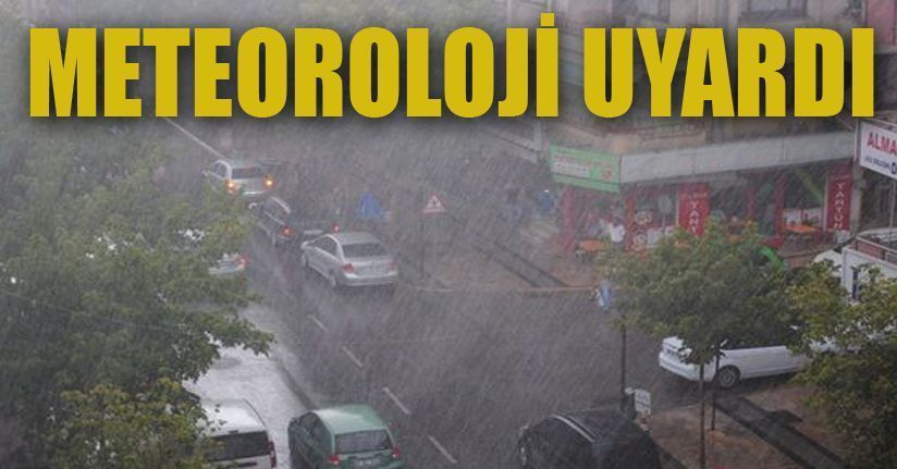 Kuvvetli Yağış Uyarısı