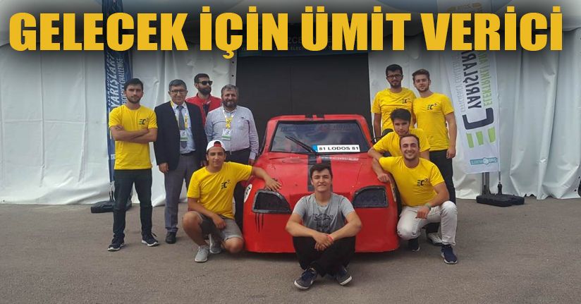 DÜ öğrencileri gelecek için ümit verdi