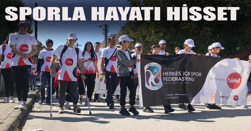 'Sağlık için Birlikte Yürüyelim'