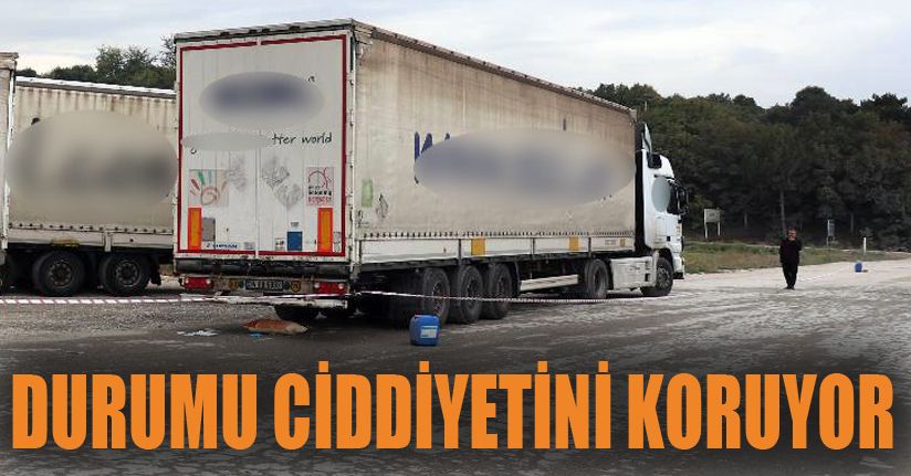 Tırın altında kalan vatandaş yaralandı