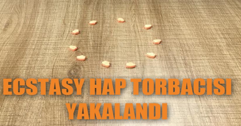 Uyuşturucu haplarla yakalanan genç adliyeye sevk edildi
