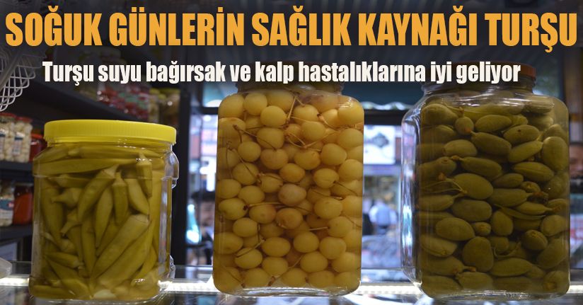 Havalar serinledi, turşular kurulmaya başladı