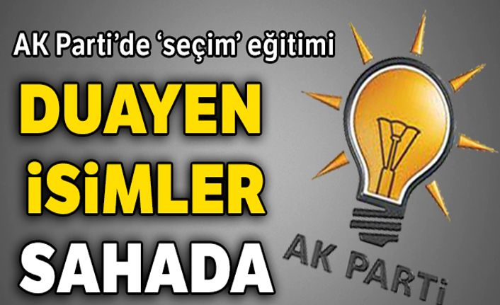 Duayen isimler sahada