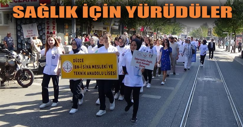 “Hareket Çocuklukta Başlar” dediler yürüdüler