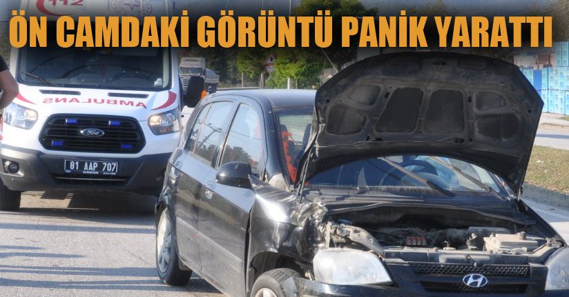 Ağaca Çarparak Durabildi