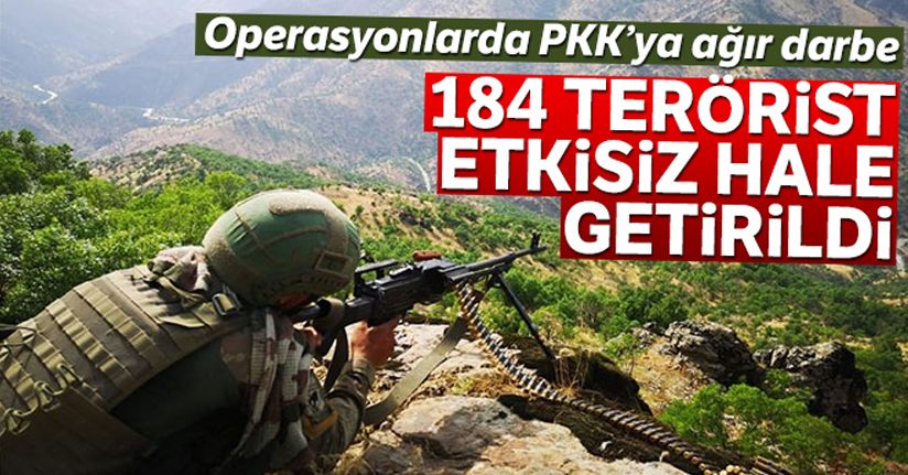 İçişleri Bakan Yardımcısı Çataklı: 'Eylül ayında 184 terörist etkisiz hale getirildi'