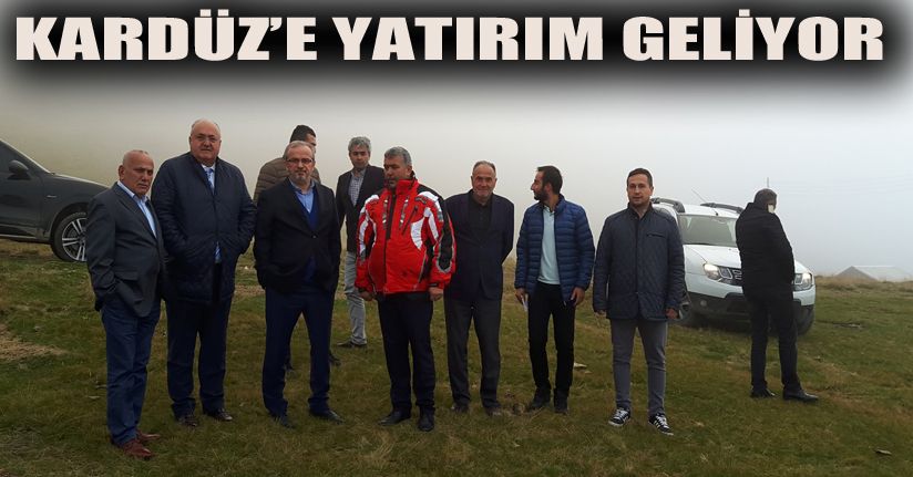Kardüz`de tesis hazırlığı
