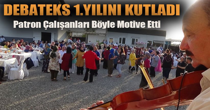 Güle oynaya birinci yılını kutladı