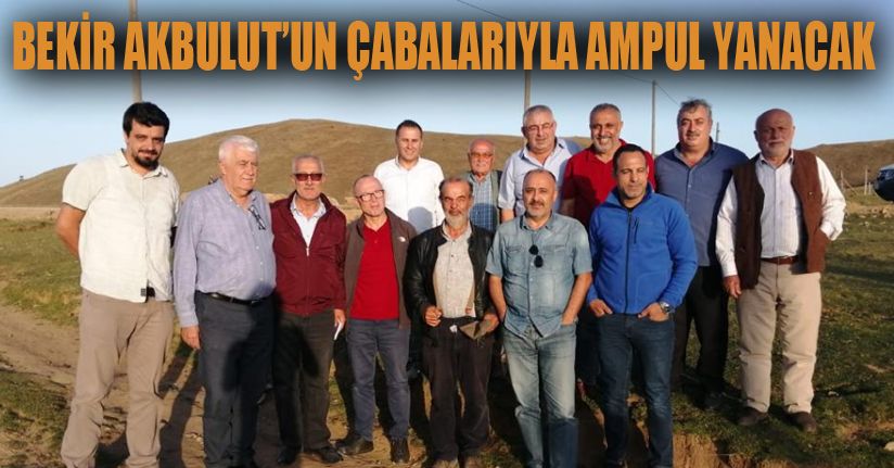 Kardüz Yaylası enerjinin gelişini bayram havasında kutladı