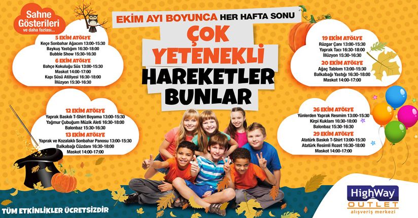 Highway’de akıllı bıdıklar için eğlence vakti