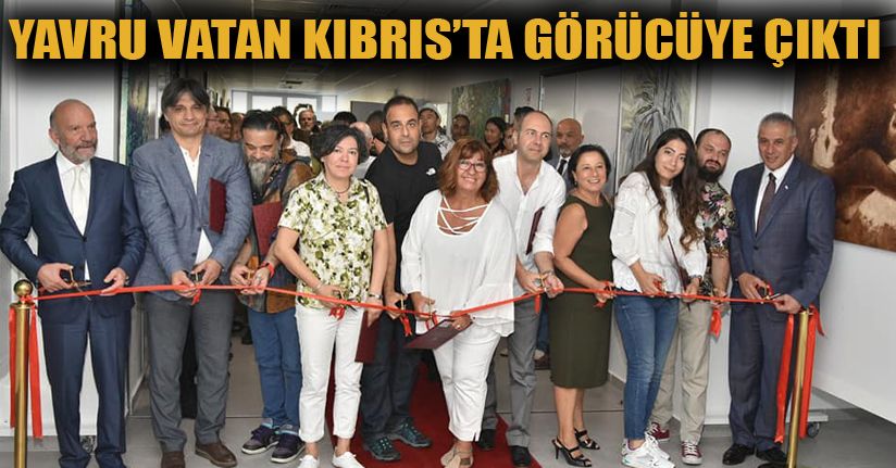Sanat Tasarım ve Mimarlık Fakültesi Dekanının Eserleri Kıbrıs Modern Sanat Müzesi’nde Sergileniyor