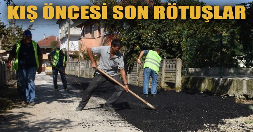 Yama Çalışmaları Devam Ediyor
