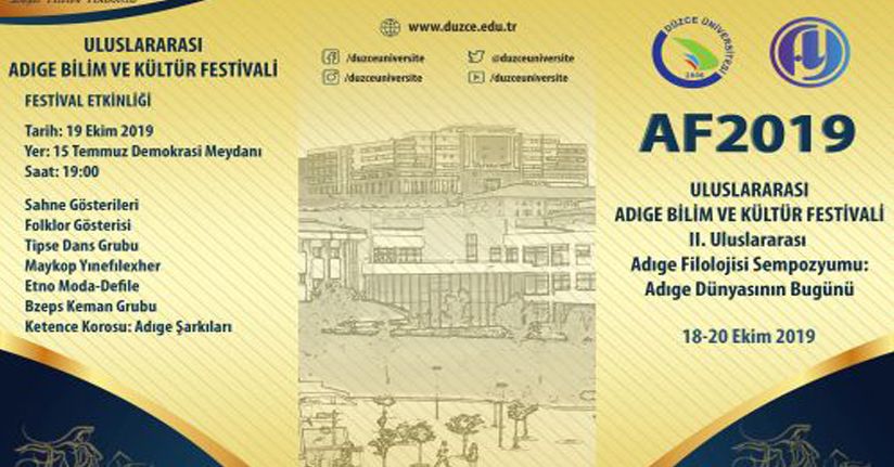 Adıge Bilim ve Kültür Festivali’ne ev sahipliği yapacak
