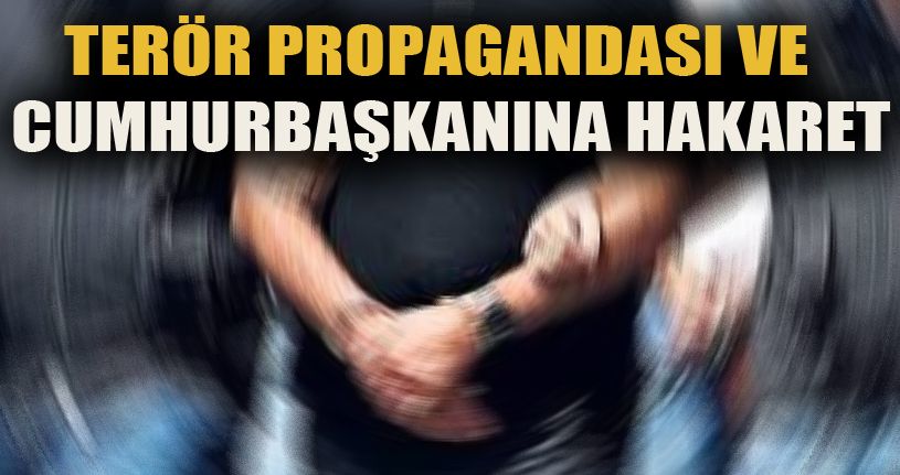 Terör propagandası yapan 2 kişi adliyeye sevk edildi