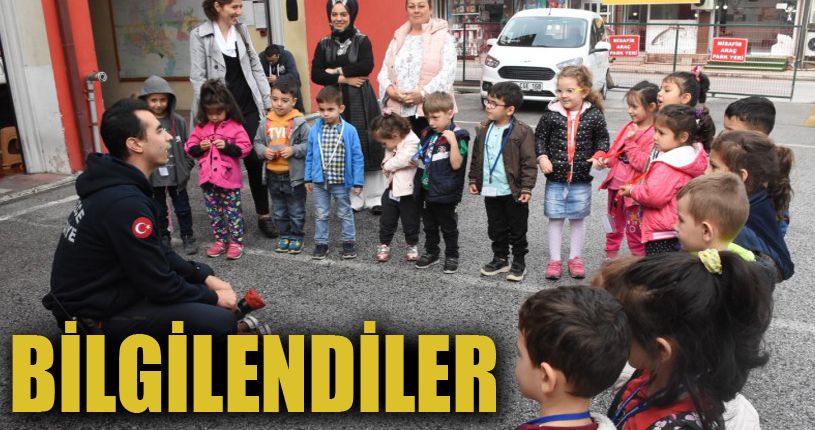Miniklerden İtfaiyeye Ziyaret