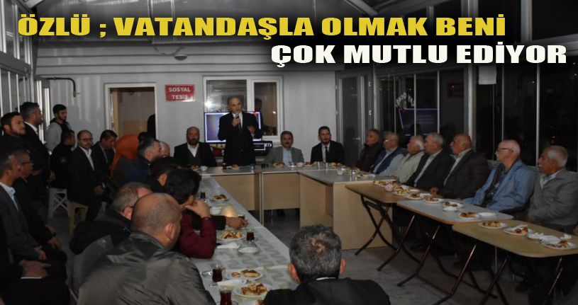 Başkan Dün Akşam Konuralp'te Vatandaşla Buluştu