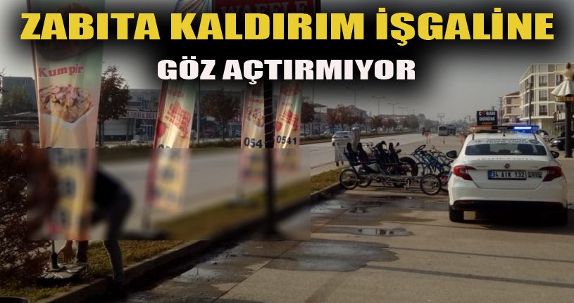 Araç ve Yaya Trafiğini Engelliyorlardı