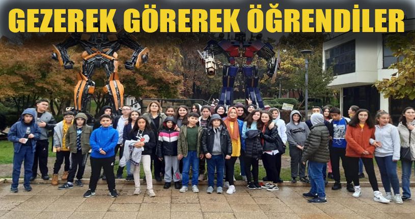 Öğrenciler bilimsel ve kültürel gezide