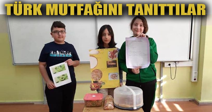İngilizce tarif verdiler