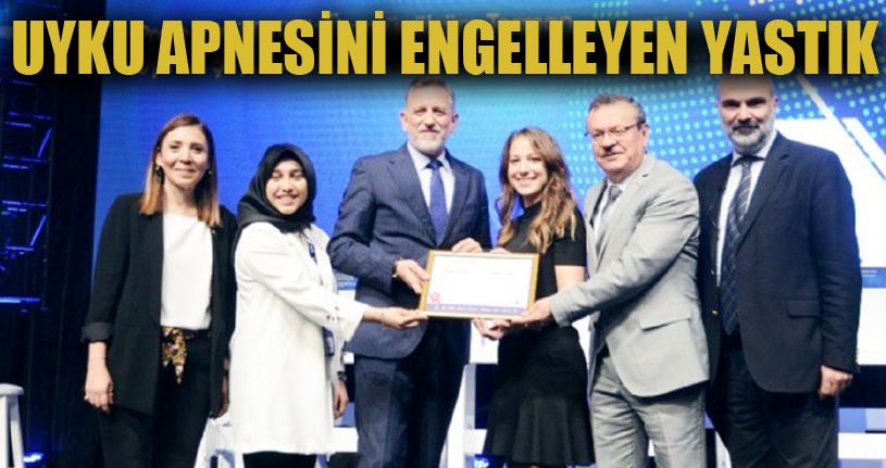 Uyku Apnesini engelleyen yastık birinci geldi