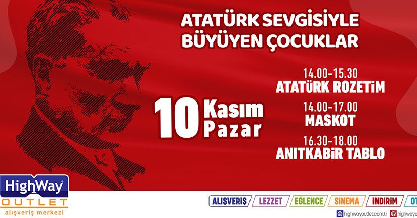 Atatürk Sevgisiyle Büyüyen Çocuklar Highway’de!