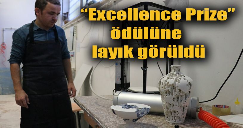 Geçmişi insanlık tarihine dayanan seramik sanatını, 3 boyutlu yazıcıyla birleştirdi
