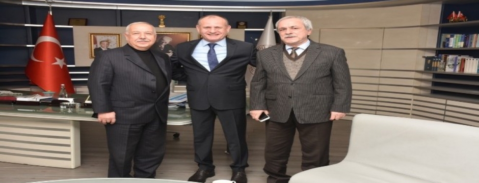 Başkan Keleş?e Zonguldak belediye başkanı Akdemir?den ziyaret