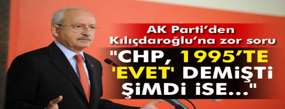 Şentop: 'CHP, 1995?te 600 milletvekili teklifini desteklemişti'