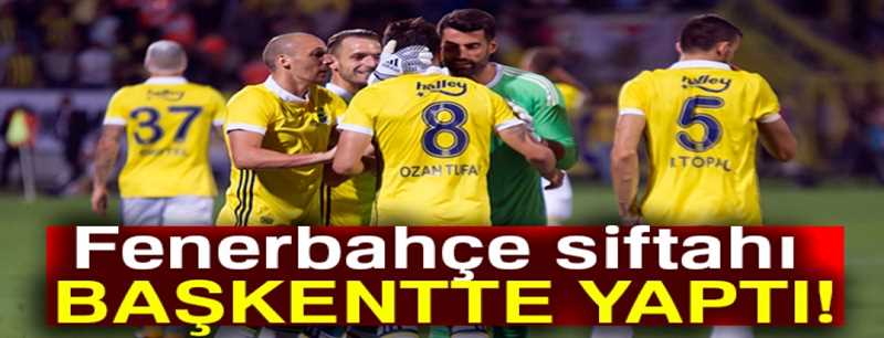 Gençlerbirliği 1-2 Fenerbahçe 