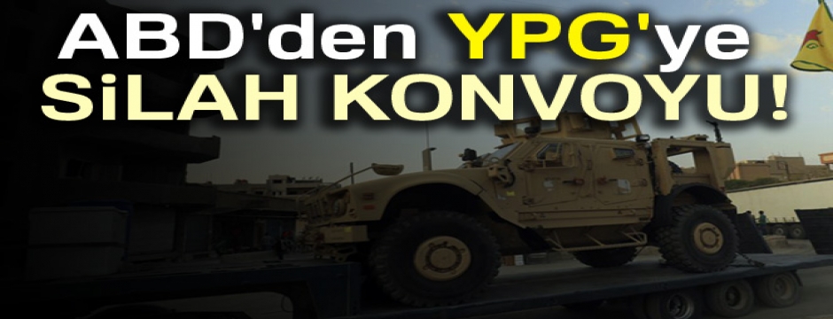 ABD?den YPG?ye 120 tırlık ağır silah ve zırhlı araç sevkiyatı