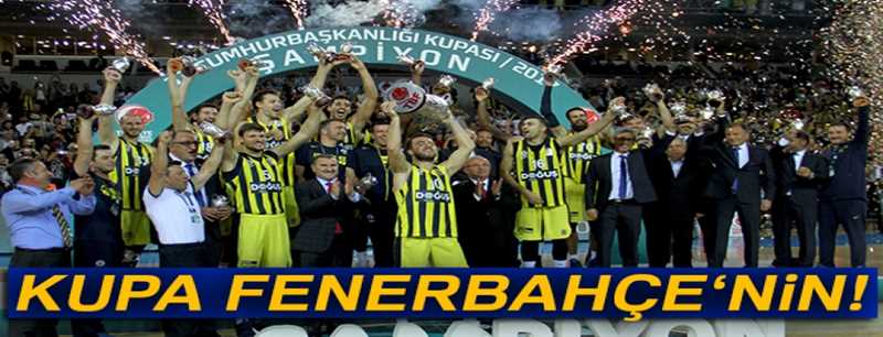 33. Erkekler Cumhurbaşkanlığı Kupası Fenerbahçe?nin