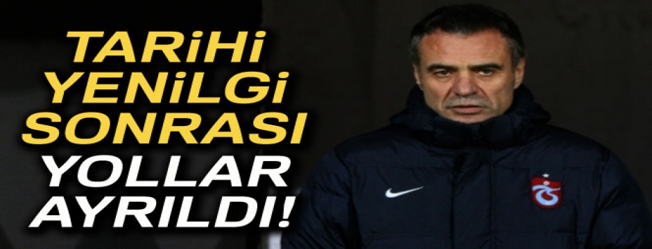 Trabzonspor, Ersun Yanal ile yollarını ayırdı