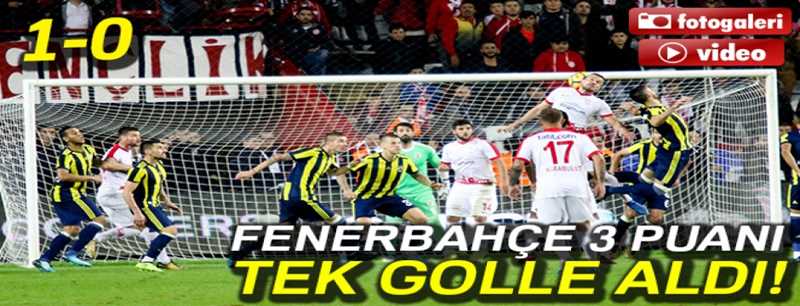 Antalyaspor 0-1 Fenerbahçe 