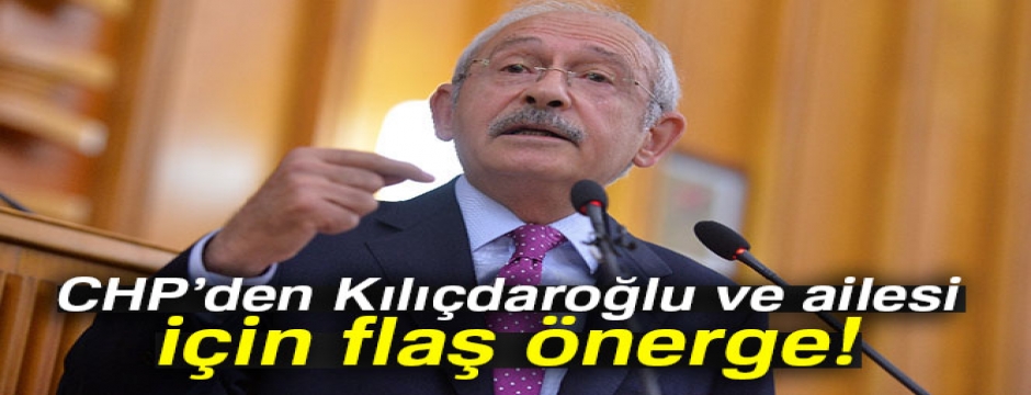 CHP, Kılıçdaroğlu'nun mal varlığı için araştırma önergesi verdi