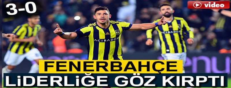 Fenerbahçe 3-0 Alanyaspor