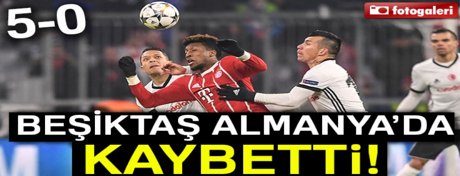 Bayern Münih 5-0 Beşiktaş