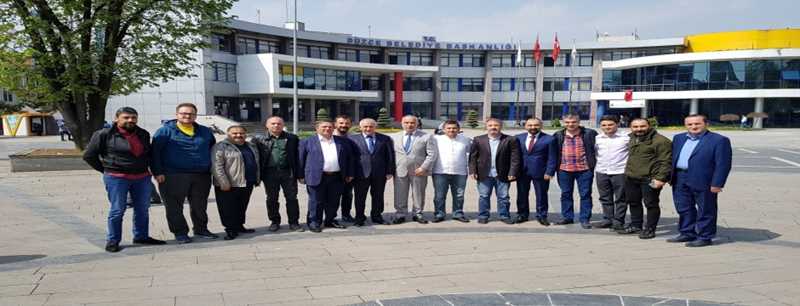 DTSO Başkanı Şahin ve Meclis Başkanı Dertli vatandaşla sohbet etti