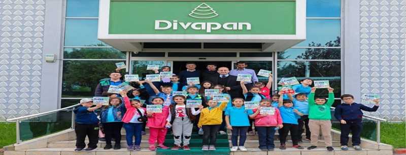 Divapan, 23 Nisan okulu öğrencilerini ağırladı