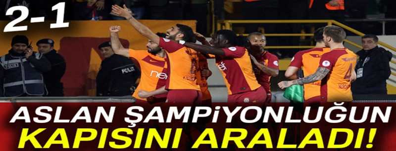 Akhisar 1- 2 Galatasaray 