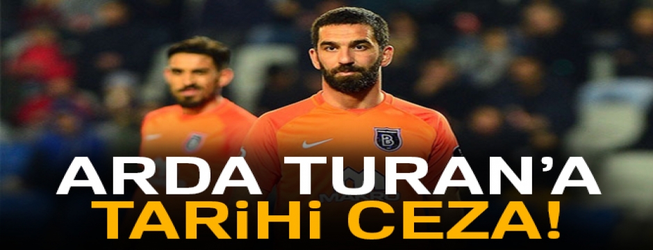 Arda Turan'a 16 maç ceza verildi!