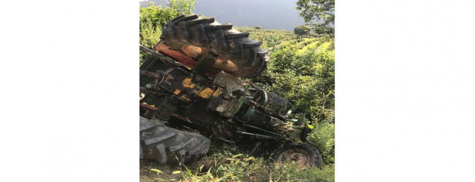 Talihsiz genç traktörün altında hayatını kaybetti