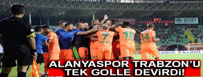 Alanyaspor 1-0 Trabzonspor