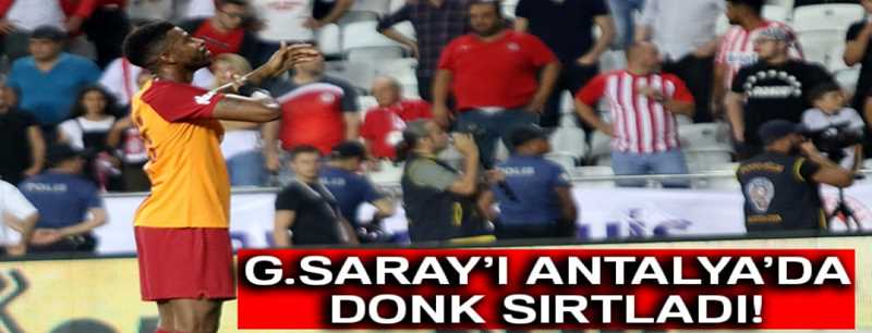 Antalyaspor 0-1 Galatasaray